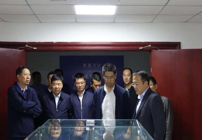 工信部領導蒞臨公司考察調(diào)研